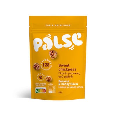 Palse Γλυκιές Μπουκιές Ρεβυθιού Σουσάμι & Γεύση Μελιού 85gr
